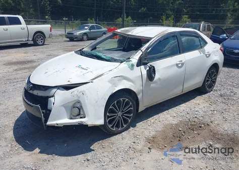 2016 Toyota Corolla S Plus из США, поврежденный, VIN 5YFBURHE9GP372390